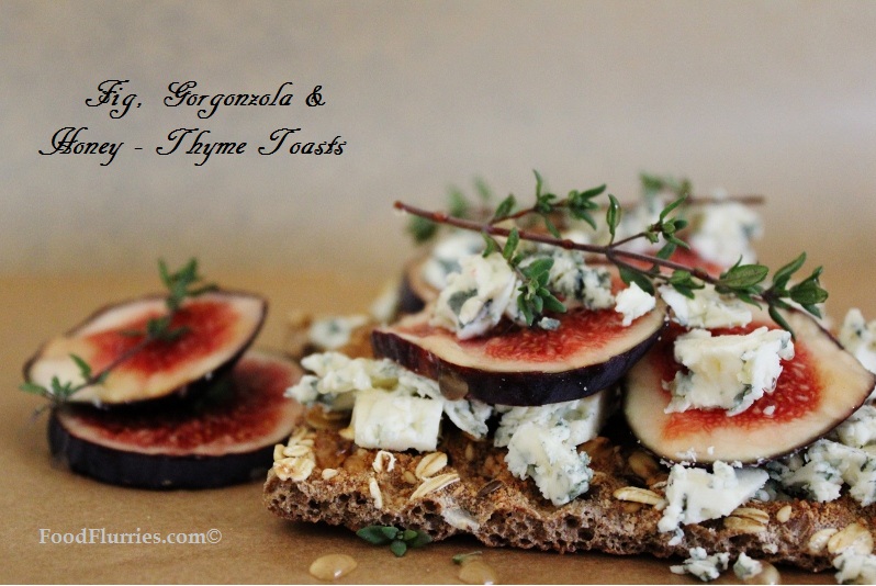 Toasts pancakes Fig, savoury how without Thyme Flurries eggs Honey to »  Gorgonzola & Food make